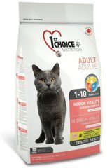 1st Choice ADULT INDOOR Vitality - корм для домашних кошек - 10 кг Petmarket