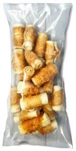 AnimAll Dental трубочка рулетик с мясом курицы для собак Petmarket