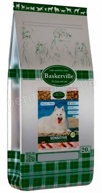 Baskerville SENSITIVE - корм для собак с чувствительным пищеварением - 20 кг Petmarket
