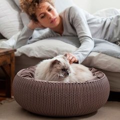 PetLife KNIT - пластиковий лежак для дрібних собак і кішок Petmarket
