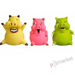 Flamingo PIG SMILEY - Поросенок - игрушка для собак малых пород Petmarket