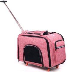Do Do Pet SPACE Black - сумка-переноска на колесах для собак и кошек - Черный Petmarket