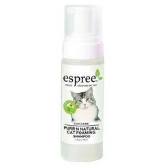 Espree PURR N NATURAL Cat Foaming Shampoo - Шампунь-пена для кошек и котят - косметика для кошек Petmarket