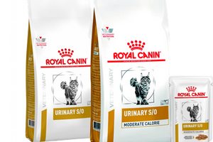 Оновлення лінійки кормів Royal Canin Urinary для собак та котів
