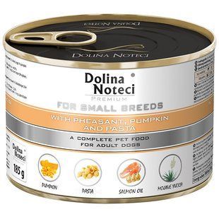 Dolina Noteci Premium - консерви для собак маленьких порід (фазан/гарбуз/локшина) - 185 г Petmarket