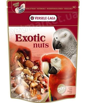 Versele-Laga EXOTIC NUTS - корм для крупных попугаев (экзотические орехи) Petmarket