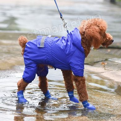 Lets Pet RAIN BOOTS - водонепроницаемые ботинки для собак - L, Черный Petmarket