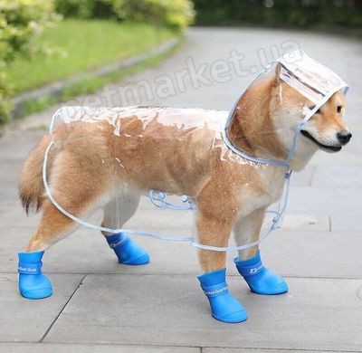 Lets Pet RAIN BOOTS - водонепроникні черевики для собак - L, Чорний Petmarket