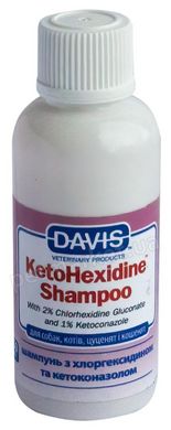 Davis Veterinary KetoHexidine шампунь для собак і котів із захворюваннями шкіри (хлоргексидин/кетоконазол) - 3,8 л % Petmarket