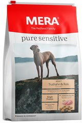 Mera pure sensitive Truthahn & Reis корм для чутливих собак середніх/великих порід (індичка/рис), 12,5кг Petmarket