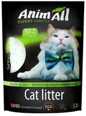 AnimAll Expert Choice - силикагелевый наполнитель для кошек (розовые гранулы) - 3,8 л Petmarket