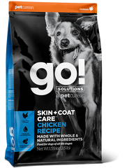 Go! Solutions SKIN + COAT CARE Chicken - Турбота про шкіру і шерсть - корм для собак та цуценят (курка/вівсянка) Petmarket