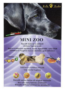 Rolls Rocky Печиво для собак «Mini zoo mix» зі смаком ванілі та карамелі, 300 г Petmarket