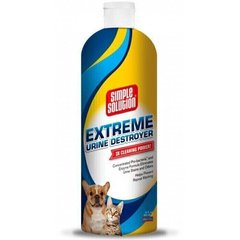 Simple Solution EXTREME URINE DESTROYER - засіб для видалення запахів і плям сечі тварин з килимових покриттів і оббивки Petmarket