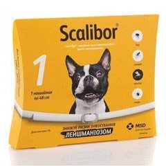 SCALIBOR - Скалибор - инсектоакарицидный ошейник от комаров, блох и клещей для собак - 65 см % Petmarket