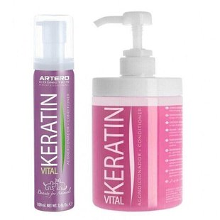 Artero KERATIN VITAL - відновлюючий кондиціонер - косметика для тварин - 100 мл Petmarket