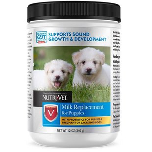 Nutri-Vet MILK REPLACEMENT for Puppies - замінник молока для цуценят - 340 г Petmarket