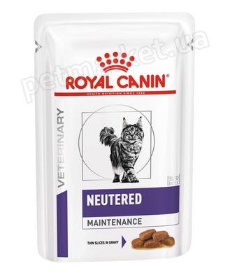 Royal Canin NEUTERED Adult Maintenance - вологий дієтичний корм для стерилізованих котів і кішок до 7 років - 100 г x 12 шт Petmarket