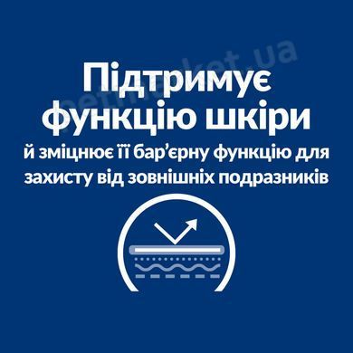 Hill's PD Derm Defense - Захист шкіри - лікувальний корм для собак с алергією - 12 кг % Petmarket