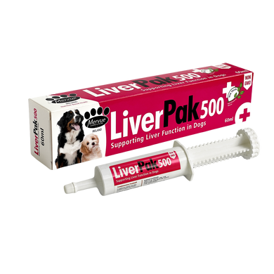 Mervue Liverpak 500 - Мерв'ю Ліверпак - для нормалізації роботи печінки Petmarket