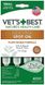 Vet`s Best Flea + Tick Spot On Small - краплі від бліх та кліщів для собак до 7 кг - 4 піпетки %