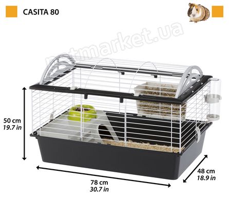 Ferplast CASITA 80 - клетка для морских свинок % Petmarket