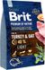 Brit Premium LIGHT Turkey & Oat - корм для собак з надмірною вагою (індичка/овес) - 3 кг.