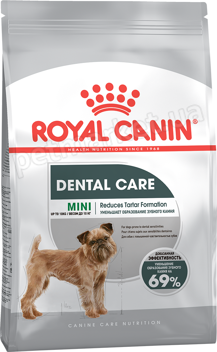 Royal Canin MINI DENTAL CARE - корм для собак с повышенной  чувствительностью зубов - 3 кг (12210109) для вашего питомца ⭐Petmarket⭐