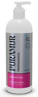 Puramur Crystal Shine - шампунь для глибокого очищення шерсті собак та котів - 200 мл Petmarket