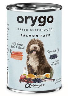 Orygo Dog Adult Salmon & Blueberries Pate - беззерновий вологий корм для собак (лосось/чорниця), паштет Petmarket