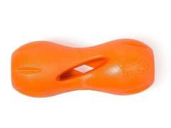 West Paw QWIZL - Квизл для лакомств - прочная игрушка для собак, 14 см, голубой Petmarket