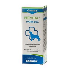 Canina PETVITAL Darm-Gel - препарат для собак при дисбактериозе - 30 мл Petmarket
