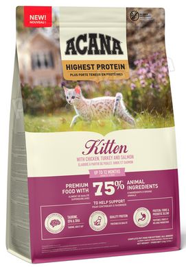 Acana Highest Protein Kitten - корм для котят Petmarket