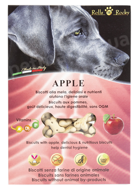 Rolls Rocky Печенье для собак Apple со вкусом яблока, 300 г Petmarket
