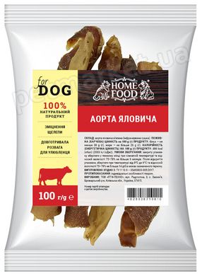 Home Food АОРТА ГОВЯЖЬЯ - лакомство для собак - 1 кг Petmarket