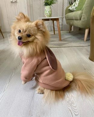 Dogs Bomba ЗАЙЧИК толстовка для собак - №8, Коричневый Petmarket