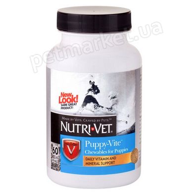 Nutri-Vet PUPPY-VITE - вітамінно-мінеральний комплекс для цуценят Petmarket