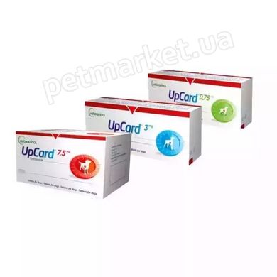 Vetoquinol UpCard - Апкард (торасемід) - діуретик при серцевій недостатності у собак Petmarket