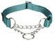 Trixie PREMIUM - нейлоновий нашийник-зашморг для собак - 45-70 см, Блакитний % РОЗПРОДАЖ Petmarket