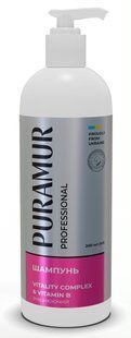 Puramur Vitality Complex with Vitamin B - зміцнюючий шампунь для собак та котів - 200 мл Petmarket