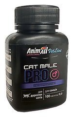 AnimAll CAT MALE PRO комплекс витаминов для взрослых самцов котов - 100 табл. Petmarket