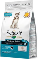 Schesir DOG Medium ADULT Fish - монопротеиновый корм для собак средних пород (рыба) - 12 кг Petmarket