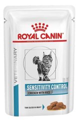 Royal Canin SENSITIVITY CONTROL - Сенситивити Контрол - влажный лечебный корм для кошек при пищевой непереносимости - 85 г Petmarket