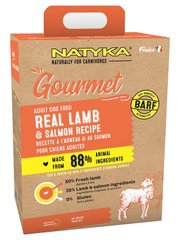 Natyka GOURMET Lamb & Salmon - гипоаллергенный корм для собак (ягненок/лосось) - 3 кг Petmarket
