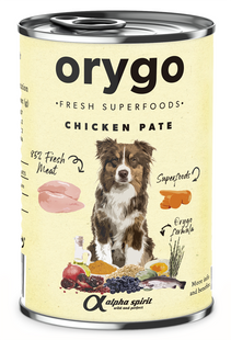 Orygo Dog Adult Chicken & Carrots Pate - беззерновий вологий корм для собак (курка/морква), паштет Petmarket