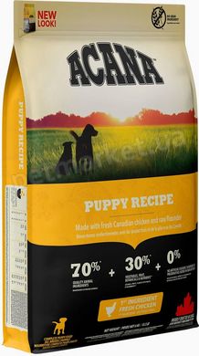 Acana Puppy Recipe біологічний корм для цуценят - 17 кг % Petmarket