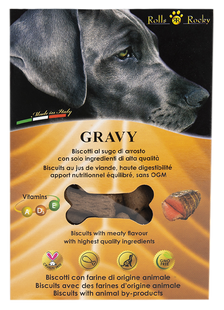 Rolls Rocky Печиво для собак «Gravy» зі смаком м'ясної підливи, 300 г Petmarket