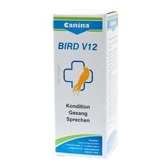 Canina BIRD V12 - рідкі вітаміни для птахів - 25 мл Petmarket