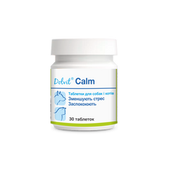 Dolvit Calm - Долвіт Калм - таблетки для зменшення стресу у собак та котів, 30 таб. Petmarket
