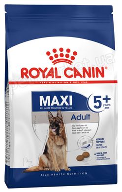 Royal Canin MAXI ADULT 5+ - корм для собак крупных пород старше 5 лет - 15 кг % Petmarket